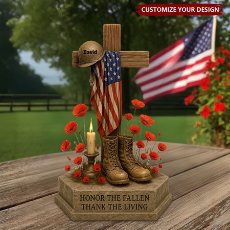 Gedenktafel aus Acryl – Personalisierte Geschenke für Veteranen
